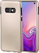 GOOSPERY I JELLY METAL TPU Case voor Galaxy S10e (Goud)