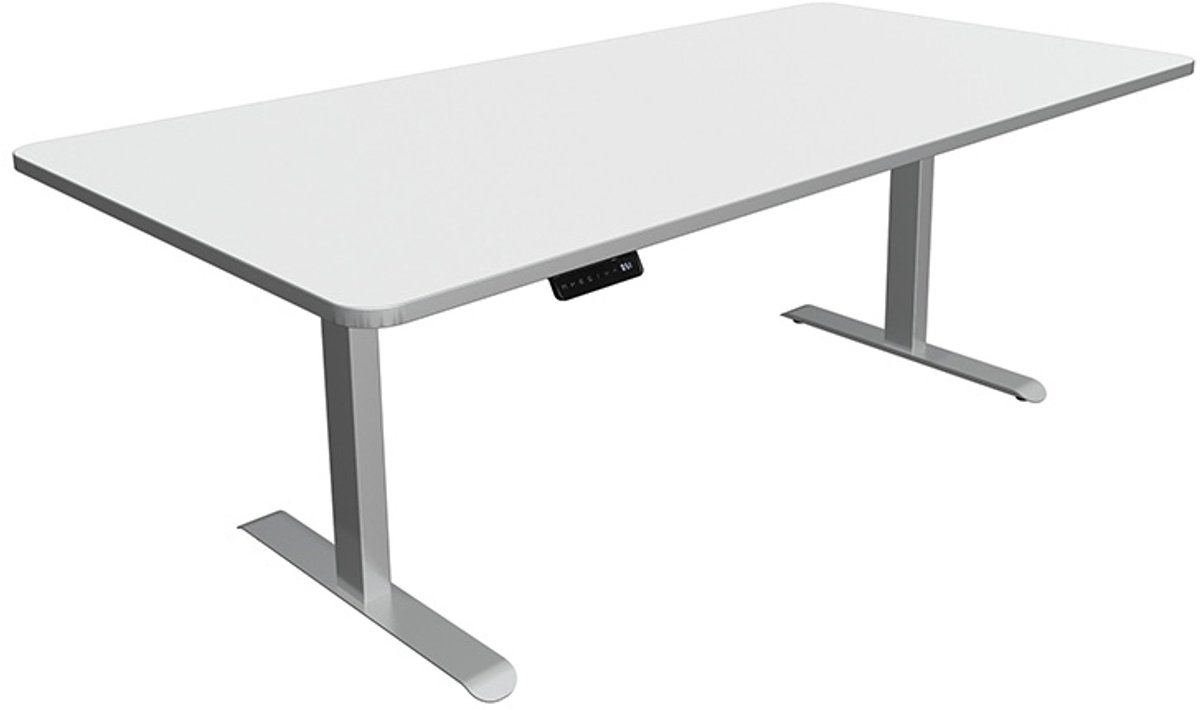 Kerkmann Zit sta bureau Move-3 premium wit 200x100cm