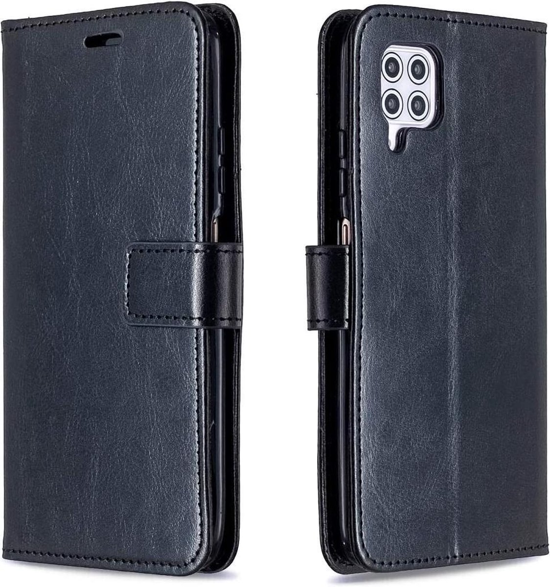 Portemonnee Book Case Hoesje Geschikt voor: Huawei P40 Lite 2020 - zwart