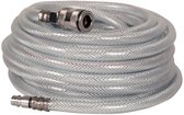 Tuyau d'air FERM - 10 mètres - Incl. Accouplements - Accessoire pour compresseur