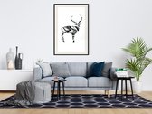 Poster - Marble Stag-30x45