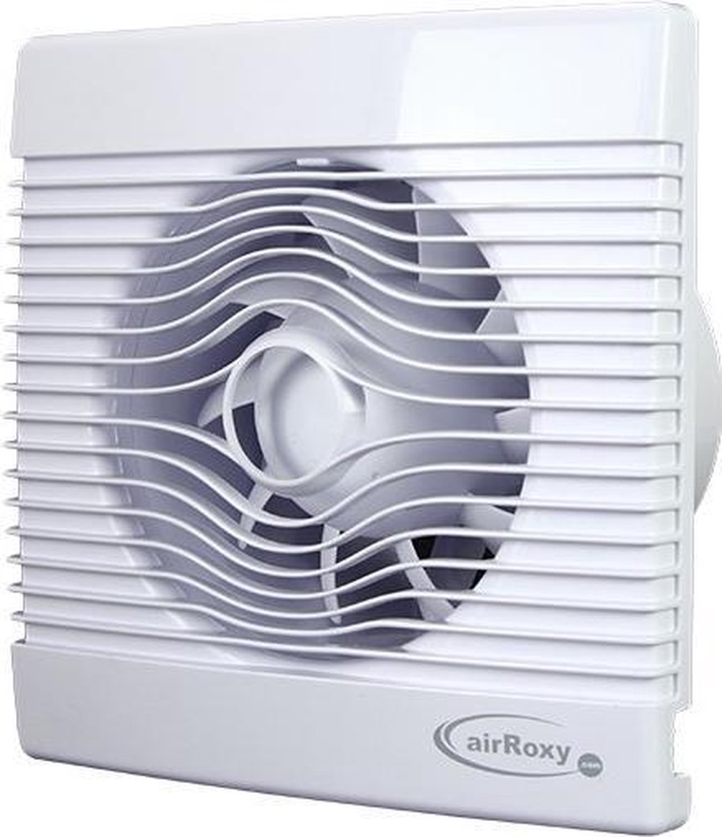 Badkamerventilator met Timer 100 mm wit - pRemium100TS