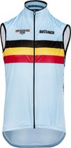Bioracer - Official Team België (2022) - Fietsshirt zonder Mouwen - Unisex - Blauw L