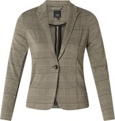 YESTA Vayr Blazer - Dark Camel/Multi - maat X-0(44)