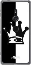 6F hoesje - geschikt voor Sony Xperia XZ2 -  Transparant TPU Case - Chess #ffffff