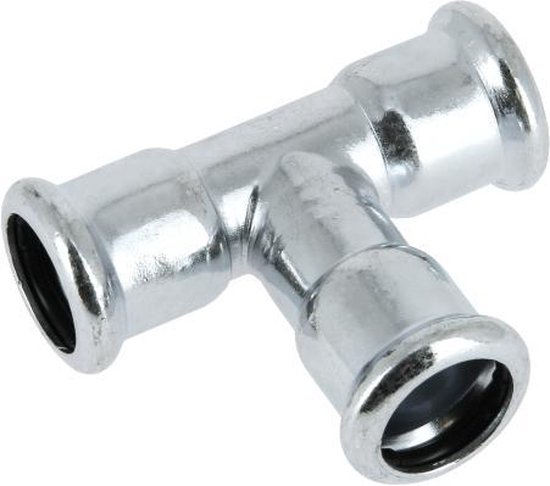 Perskoppeling T-stuk 26 x ¾ buitendraad x 26 | Universeel en Kiwa