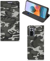 Telefoon Hoesje Cadeau voor hem Xiaomi Redmi Note 10 Pro Telefoontasje Army Light