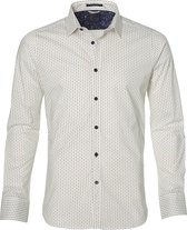 Dstrezzed Overhemd - Slim Fit - Wit - 3XL Grote Maten