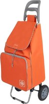 Metaltex Trolley Krokus 50 Liter Staal/nylon Oranje