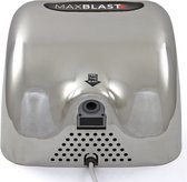 MAXBLAST Handdroger set 2x - RVS - 550W - Stil - Krachtig - 7 - 12 seconden - Handdrogers WC