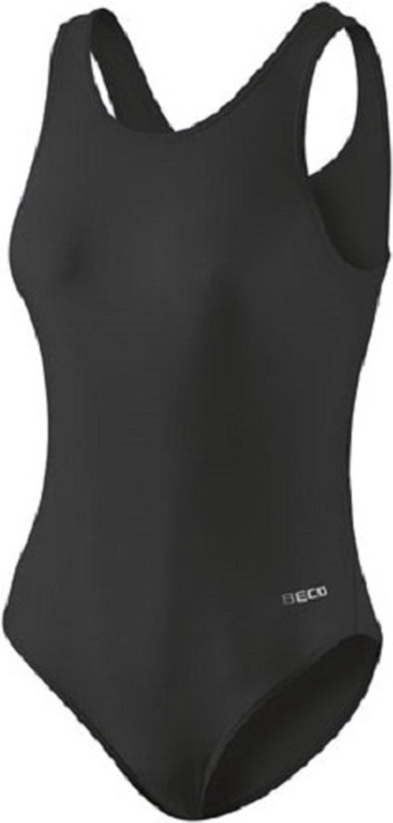 Beco Badpak Crocodile - Dames - Polyamide/elastaan - Zwart