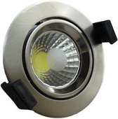 Inbouwspot LED COB Rond Verstelbaar 8W 60 ° ALU - - Blanc Froid 6000k - 8000k