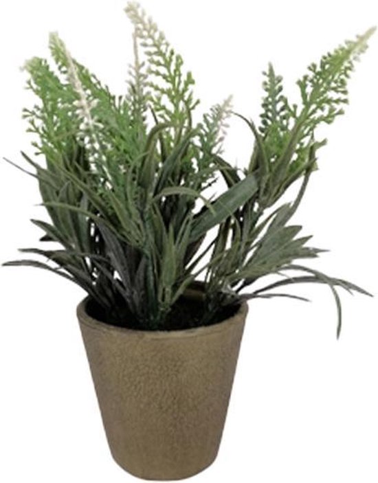 Lavendel kunstplant met pot H. 17cm - Overig - Motif 4 - SILUMEN