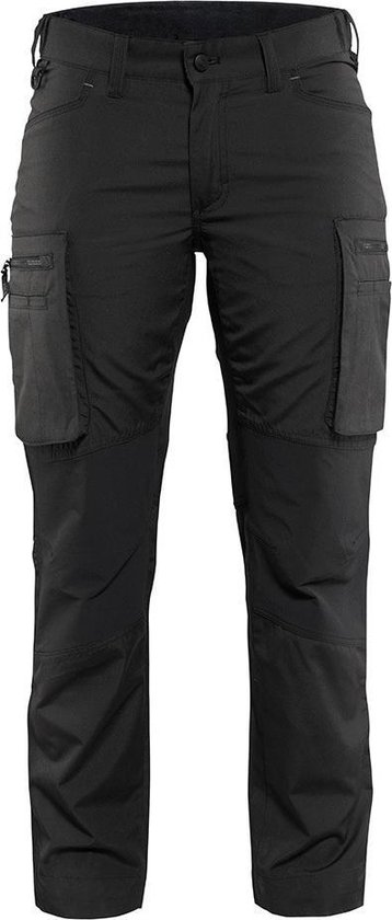 Blåkläder 7159-1845 Pantalon de travail de service pour dames stretch Zwart taille 50