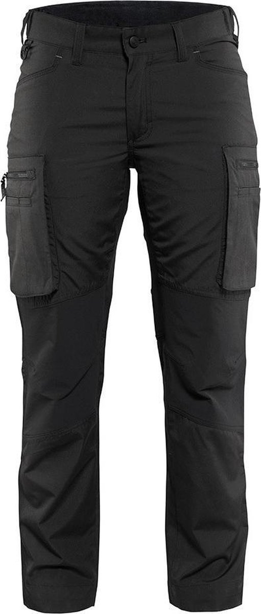 Blåkläder Blaklader dames service werkbroek stretch 7159-1845 - vrouwen - zwart - 50 afbeelding