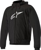 ALPINESTARS CHROME SPORT BLACK HOODIE 4XL - Maat - Jas