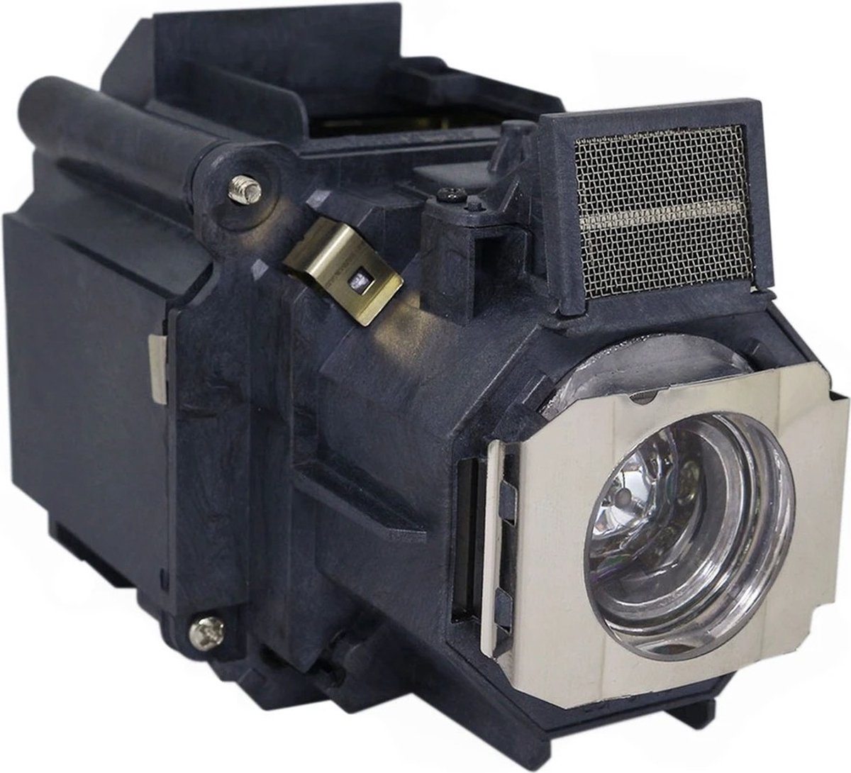 Beamerlamp geschikt voor de EPSON POWERLITE PRO G5550NL beamer, lamp code ELPLP62 / V13H010L62. Bevat originele P-VIP lamp, prestaties gelijk aan origineel.