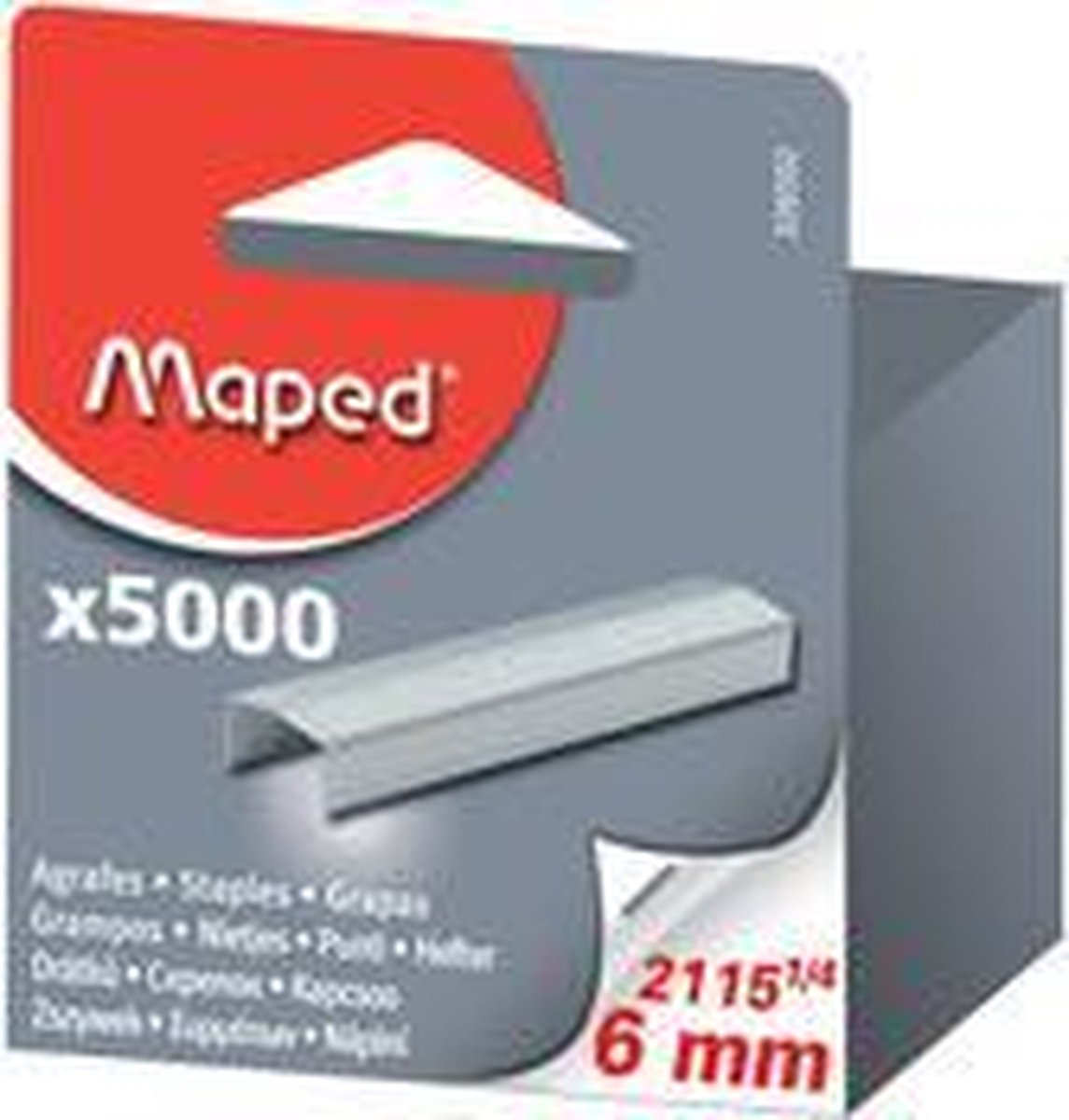 Maped nietjes 23/10, gegalvaniseerd, kleinverpakking