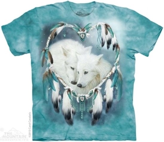 T-shirt Wolf Heart L