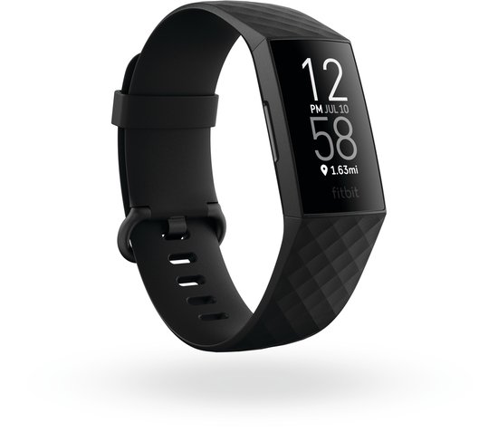 Fitbit Charge 4 - Activity tracker - Zwart