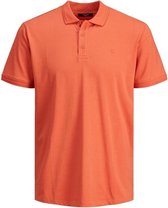 Jprblalogo Spring Ss Polo Noos 12184709 Mecca Orange/reg Fit