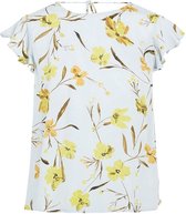 Pieces Top Pclillian Sl Top 17112580 Plain Air/flowers An Dames Maat - XS