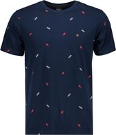 Tee Crew Aop Embro Tw11503 Maritime Blue 564