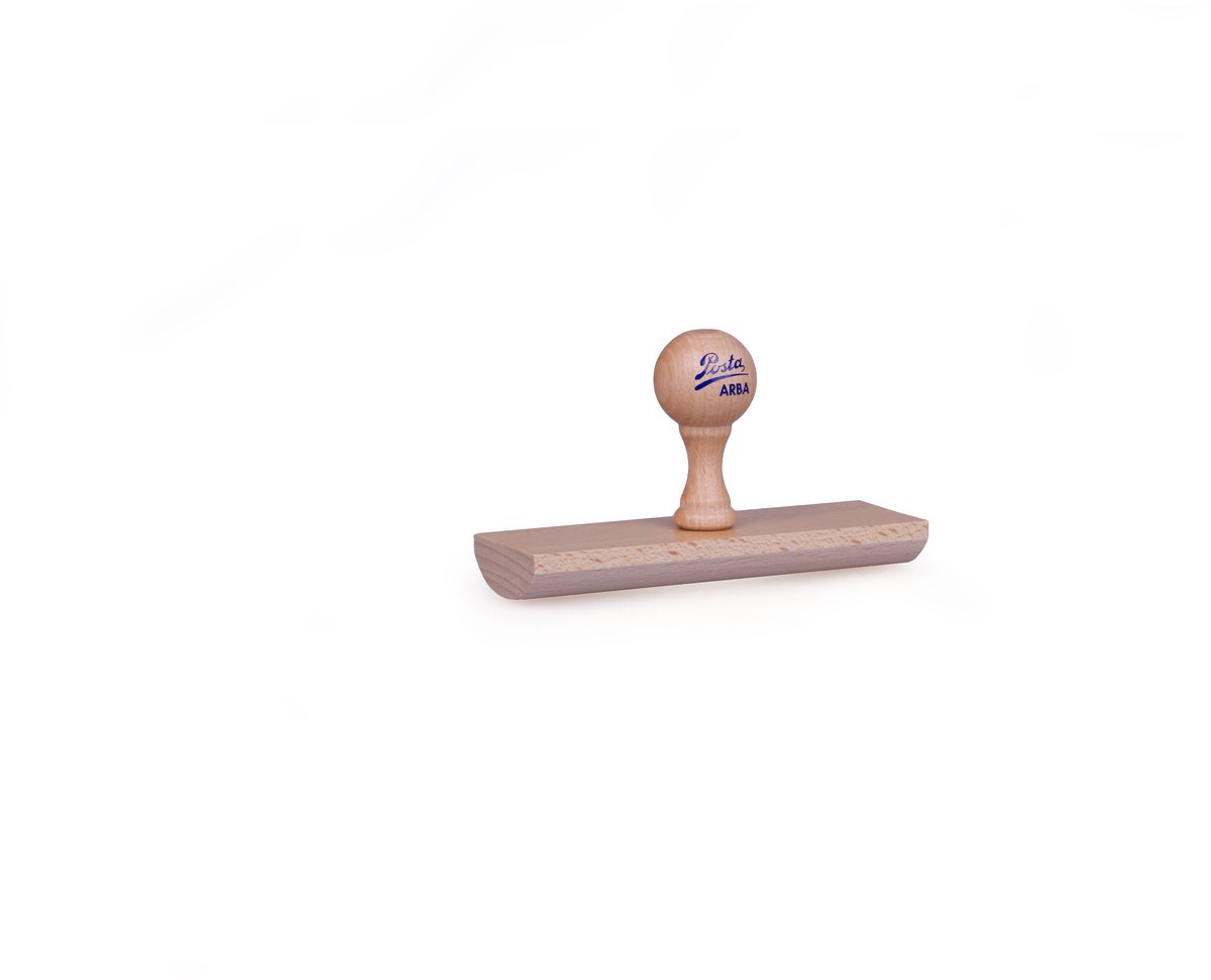Houten stempel Posta Arba 124, 120x40 mm