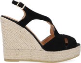 Kanna Sofia Sandalen - Dames - Zwart - Maat 40