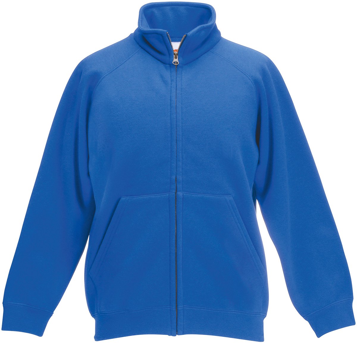 Fruit Of The Loom Kinder Kinderen Unisex Poly-Katoen Sweat jack Royaal Blauw
