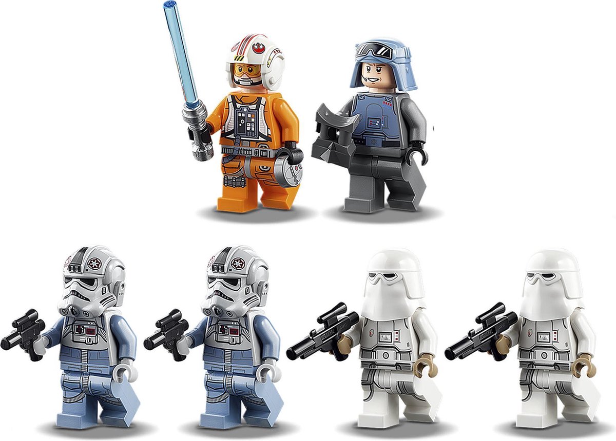 LEGO® Star Wars™ AT-AT™ 75288 bouwset, leuke speelset voor kinderen die spannende missies uit het Star Wars universum en scènes uit de klassieke Star Wars trilogie willen naspelen (1267 onderdelen) — afbeelding 24