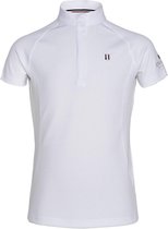 Kingsland Girl Short Sleeve Show Shirt - White - Maat 134/140