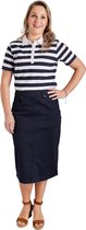 Dames polo Streep | Maat S