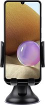 Shop4 - Samsung Galaxy A32 Autohouder Instelbare Raamhouder Zwart