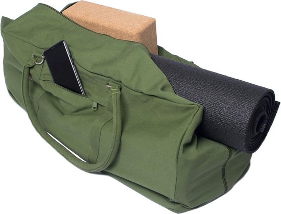 Luxe yogatas hummer olijfgroen van Luxe — afbeelding 3