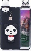 Voor Xiaomi Redmi 5 Plus 3D Cartoon Pattern Shockproof TPU beschermhoes (Red Bow Panda)