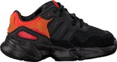 Adidas Yung-96 El I Lage sneakers - Meisjes - Zwart - Maat 25