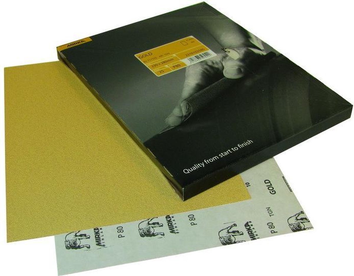 MIRKA Gold 230x280mm handvellen - P320