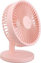 Desktop High Wind Fan Creative Mini Silent USB-oplaadventilator (roze)