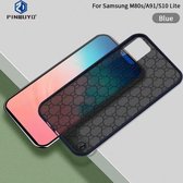 Voor Samsung Galaxy A91 / S10 Lite PINWUYO Series 2 Generation PC + TPU Waterproof en Anti-drop All-inclusive beschermhoes (blauw)
