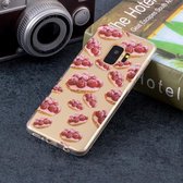 Strawberry Pie Pattern Soft TPU Case voor Galaxy S9