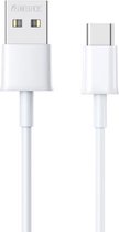 Remax RC-163A 2.1A Type-C / USB-C Fast Charging Pro-datakabel, lengte: 1m (wit)
