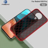 Voor Xiaomi Redmi K30 Pro PINWUYO Series 2 Generation PC + TPU Waterproof en Anti-drop All-inclusive beschermhoes (rood)