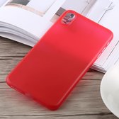 0,3 mm Ultradun Frosted PP-hoesje voor iPhone XS Max (rood)