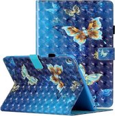Voor iPad 10.2 inch 3D Patroon Horizontale Flip Leren Case met Kaartsleuven & Houder & Slaap / Wekfunctie (Rankine Butterfly)