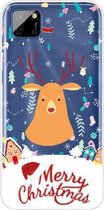 Voor Huawei Y5p Christmas Series transparante TPU beschermhoes (Christmas Ugly Deer)