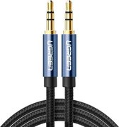 Ugreen AV112 audiokabel 3,5 mm luidsprekerlijn aux-kabel, lengte: 3 m (blauw)