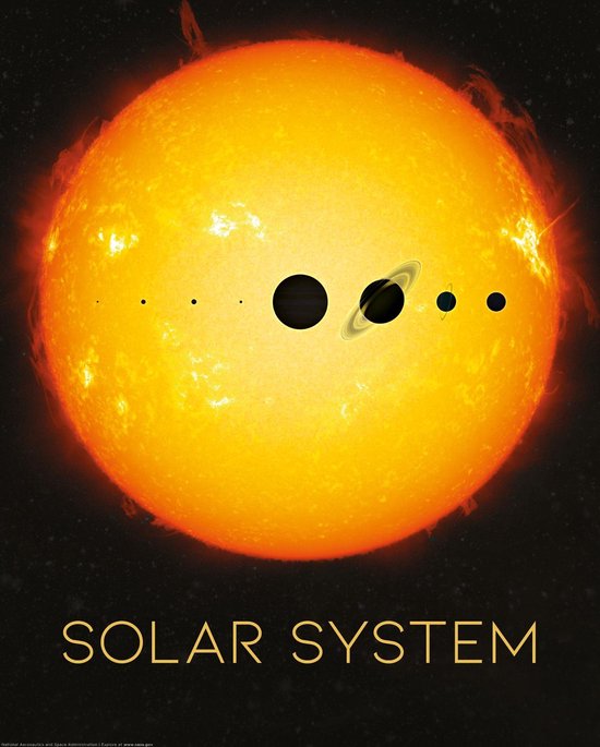 Solar System Art Print | Poster