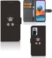 Telefoonhoesje Xiaomi Redmi Note 10 Pro Wallet Book Case Verjaardagscadeau Gorilla