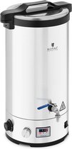 Royal Catering Pureerketel - 30 L - 700 / 1.800 / 2.500 W - 30-110 ° C - roestvrij staal - LED - weergave - timer